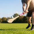 Ash Hurling Stick with custom grip colours, ideal for indoor and outdoor sports