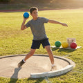 Colourful junior shot put set made from durable PVC