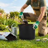 Fabric grow bags in various sizes for versatile gardening