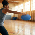 Rubber discus in various weights and colours for indoor and outdoor use