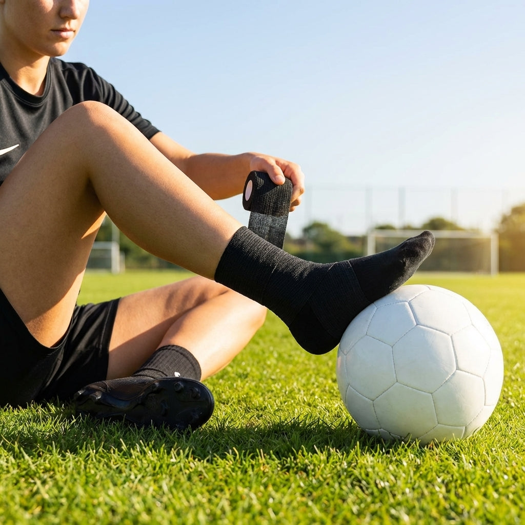 Cohesive Bandage Tape – Multi Sizes/Colours – Latex-based, Sweat-resistant – Sports & Injury Support