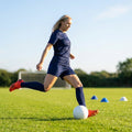 Women's Football Kit with Geometric Print Jersey