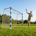Professional handball goal with aluminium frame