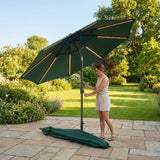 Garden Parasol 2.7m with steel frame and UV protection
