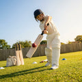 Cricket training bat crafted from Kashmir Willow, available in three sizes