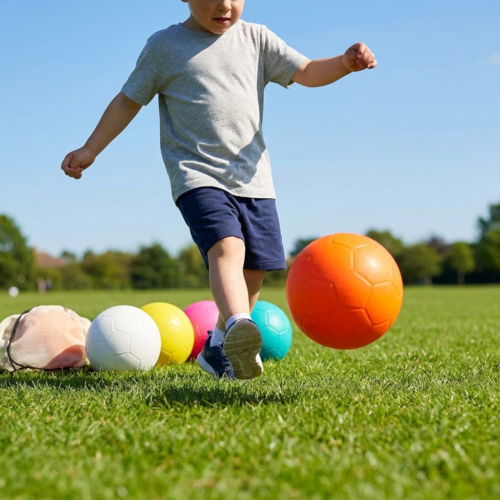 Training Footballs in Various Colours and Sizes with Durable TPU