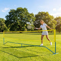 Portable badminton tennis net with carry bag, various sizes