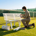 Replacement bench parts for tennis courts, available in various colours