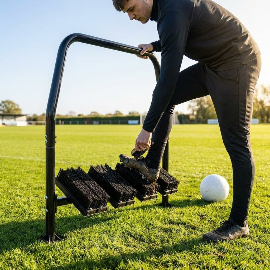 4-Person Boot Wiper and Scraper for Sports Facilities