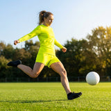 Polyester Football Shorts in multiple colours and sizes, perfect for athletes