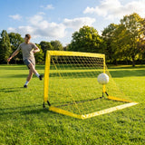 Aluminium Folding Football Goal in various sizes and colours, ideal for training and matches