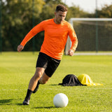 Men’s Long Sleeve Football Shirt featuring geometric design