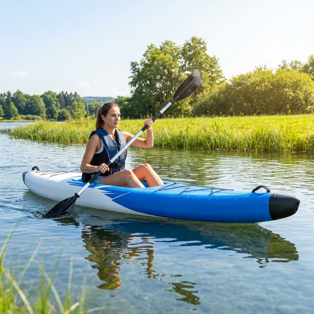 Inflatable Kayak – Single/Tandem – PVC/Drop Stitch – Sea, Lakes & Rivers