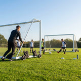 Freestanding Football Goal – 12ft x 6ft – Aluminium – Youth Matches