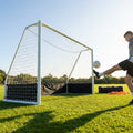 Replacement goal nets made from 5-ply knotless polyester in various sizes