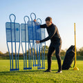 6ft football mannequin made from premium nylon, used for training - product detail