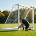 16 x 7ft replacement football goal nets in HDPE for football clubs