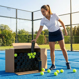 Professional padel balls with DuraCore and FluroFelt technology