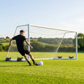 16ft x 7ft aluminium football goal for youth teams