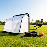 Football goal net in multiple sizes and colours for clubs and gardens