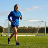 Women's full zip jacket in polyester for sports and leisure