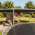 Pack of 50 galvanised steel trampoline springs for outdoor use