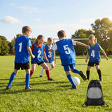 Sports team numbered bibs in vibrant colours for all ages