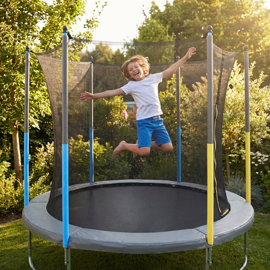 Replacement parts for garden trampolines, outdoor use