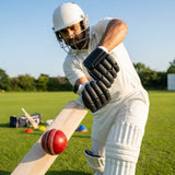 Coloured cricket batting gloves with English Pittard leather palm
