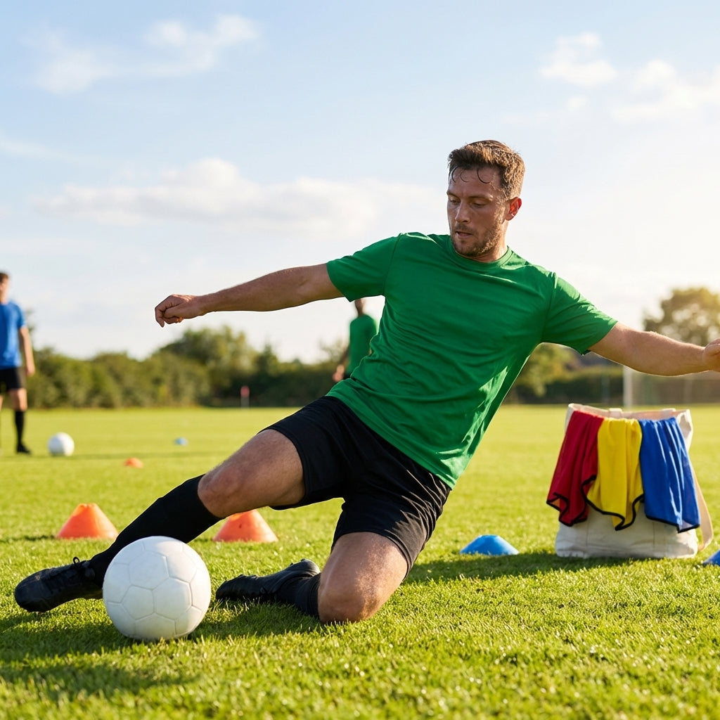 Men's classic football shirt in various colours and sizes
