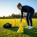 Training cones for sports practice, durable 12-inch cones