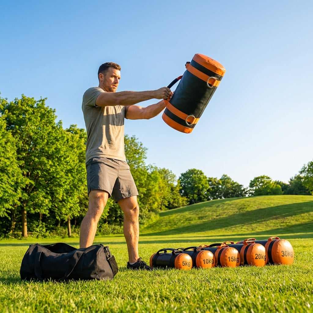 Bulgarian Power Weight Bags for gym and home use, 5-30kg range