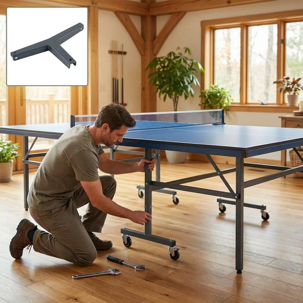 Table Tennis Table Replacement Parts, featuring durable steel and nylon components