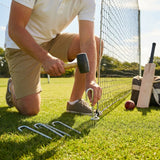 Ultra heavy-duty steel cricket net pegs for outdoor use