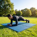 Rubber gym flooring mats available in various colours and thicknesses