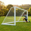 Replacement football goal nets for Alu110 goals, various sizes in white
