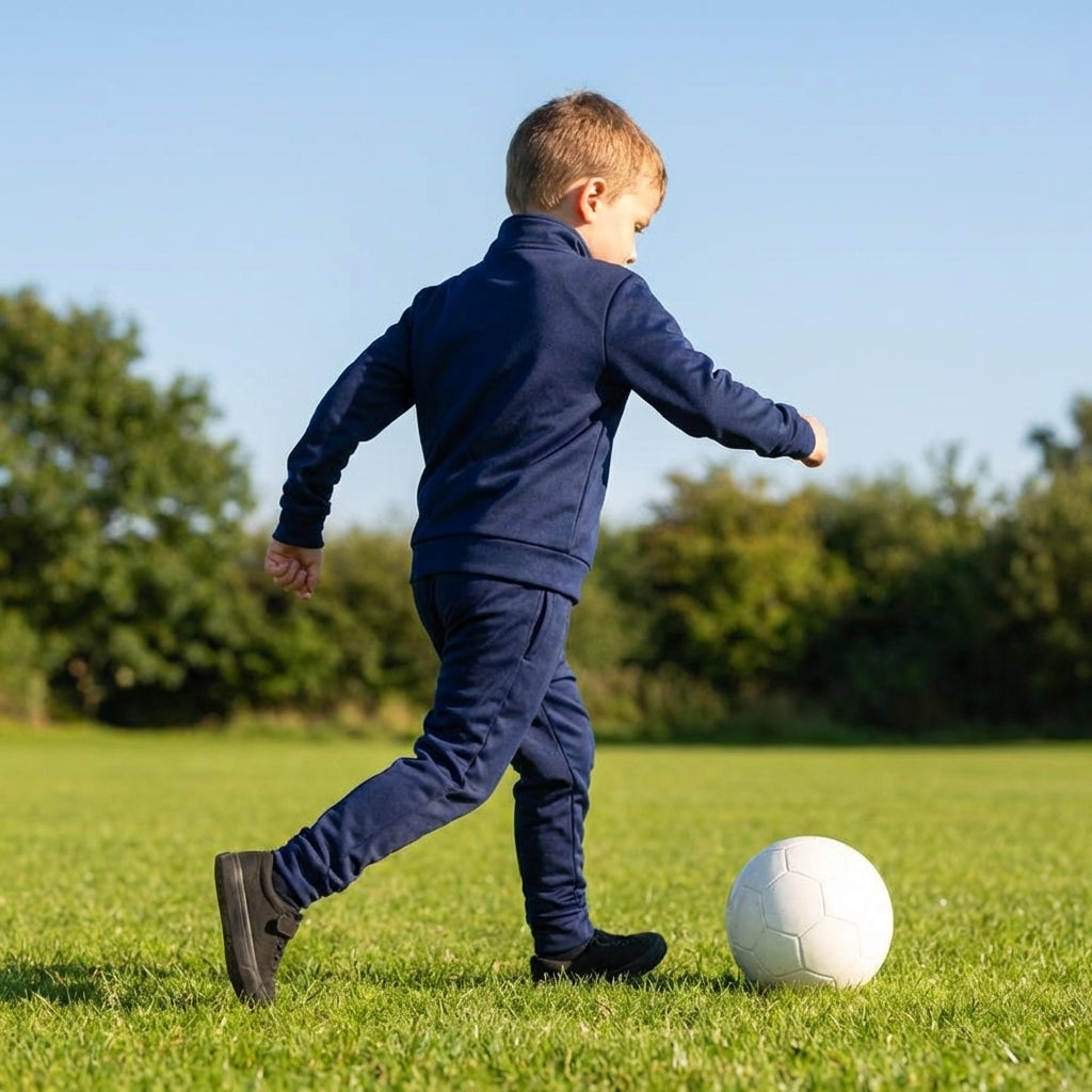 Junior Quarter Zip Tracksuit for Sportswear