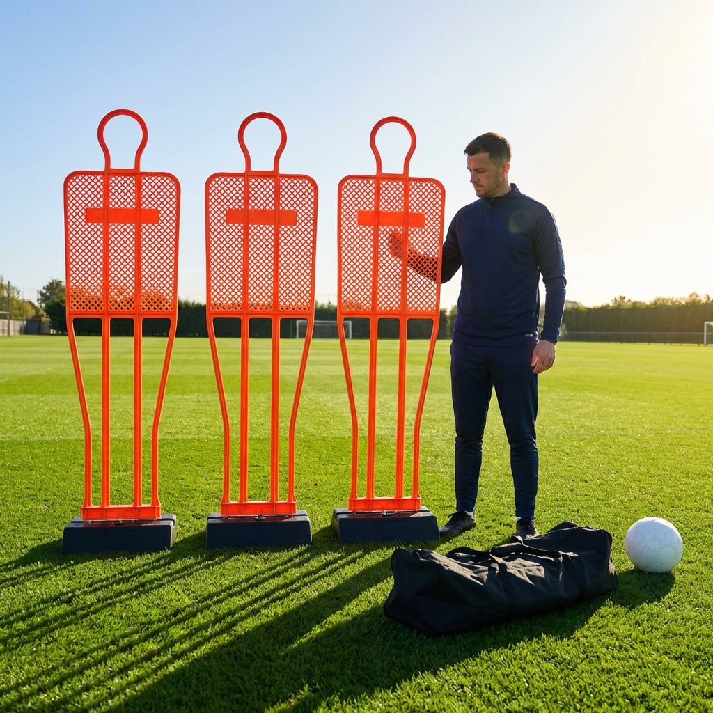 6ft football mannequin made from premium nylon, used for training - product detail