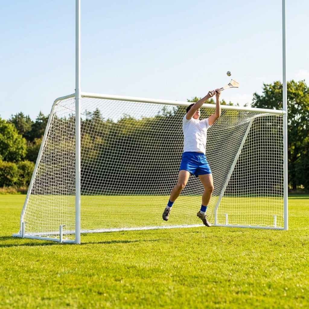 Freestanding Gaelic and Hurling Goal with Aluminium Frame