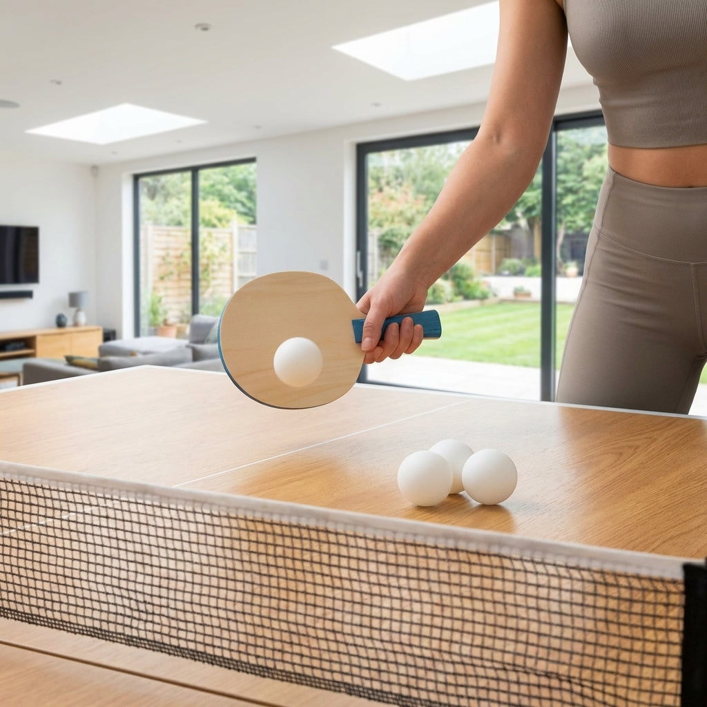 Table Tennis Balls 40mm White for Indoor and Outdoor