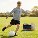 Kids' full zip sports jacket for training and casual wear