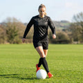 Women's Football Kit with Long Sleeve Shirt and Shorts