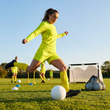 Polyester Football Shorts in multiple colours and sizes, perfect for athletes