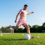 Men's football shorts in various colours, breathable polyester sportswear