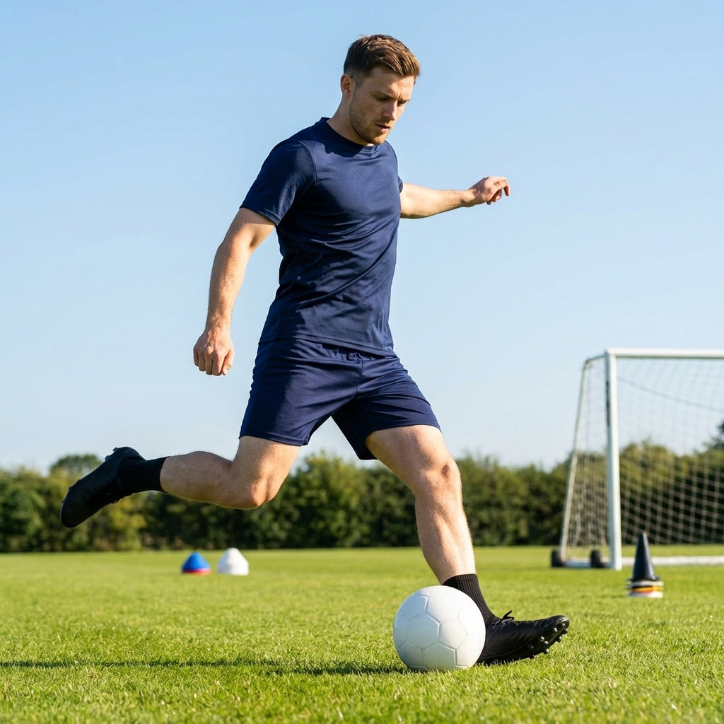 Football shorts in various colours made from polyester, ideal for sports