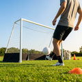 Replacement goal nets made from 5-ply knotless polyester in various sizes