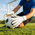 Professional goalkeeper gloves in various sizes and colours