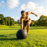 Medicine Balls of varying weights for gym and home fitness