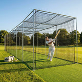 Cricket nets made from HDPE, available in various sizes for indoor and outdoor use