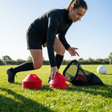 Training cones for sports practice, durable 12-inch cones